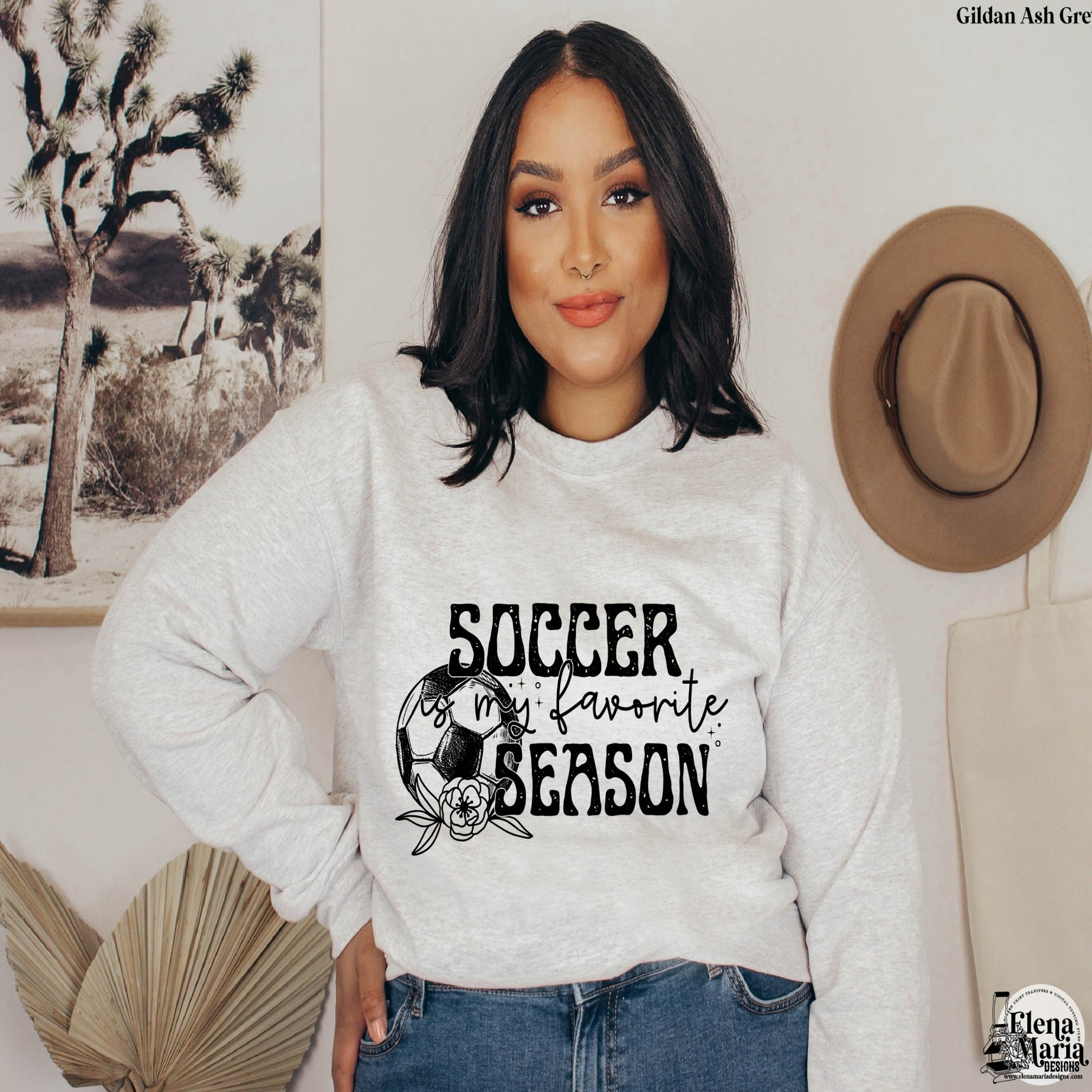 Women's Soccer Sweatshirt