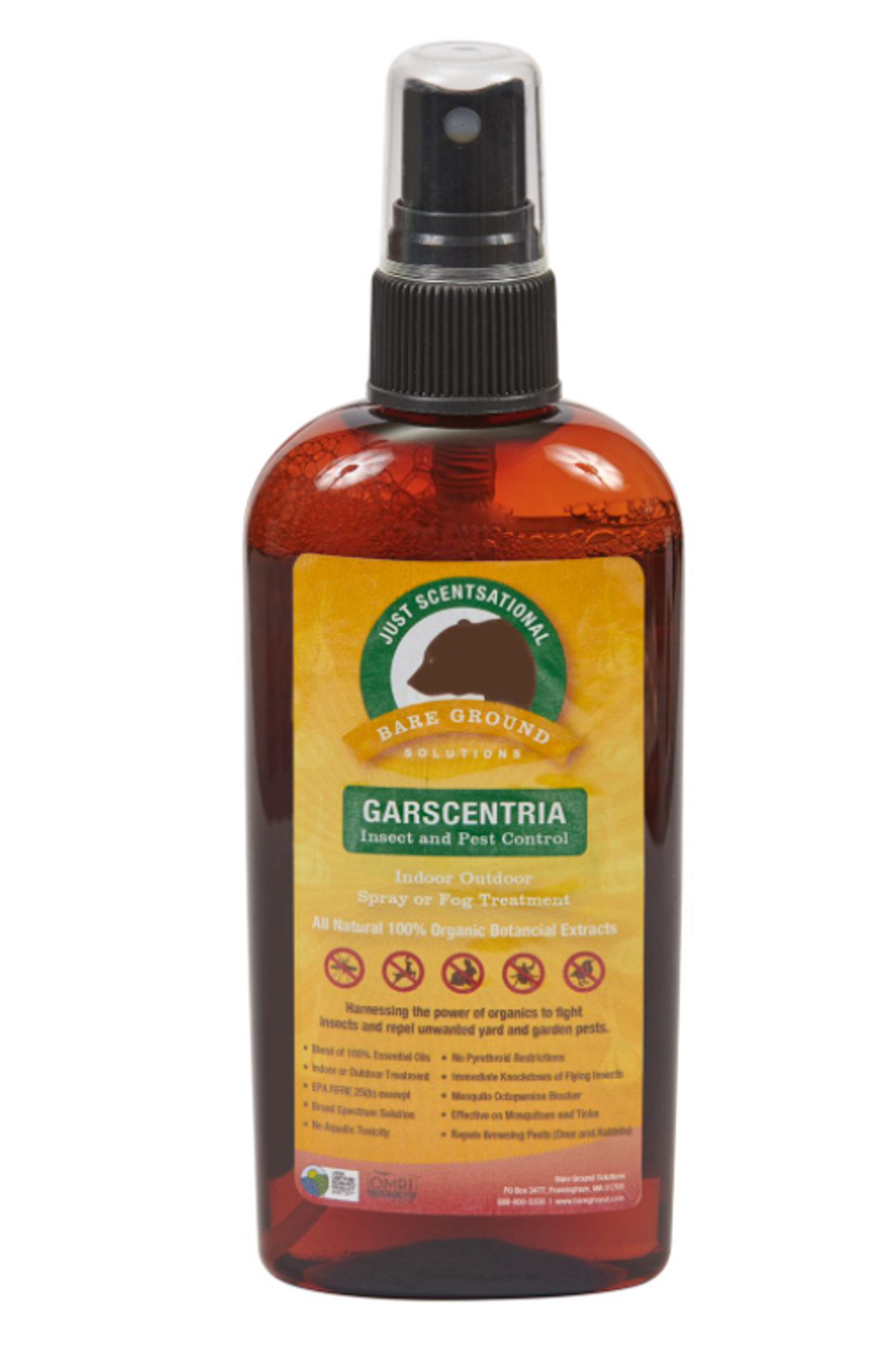 Garscentria 4oz with Spray Mister Top