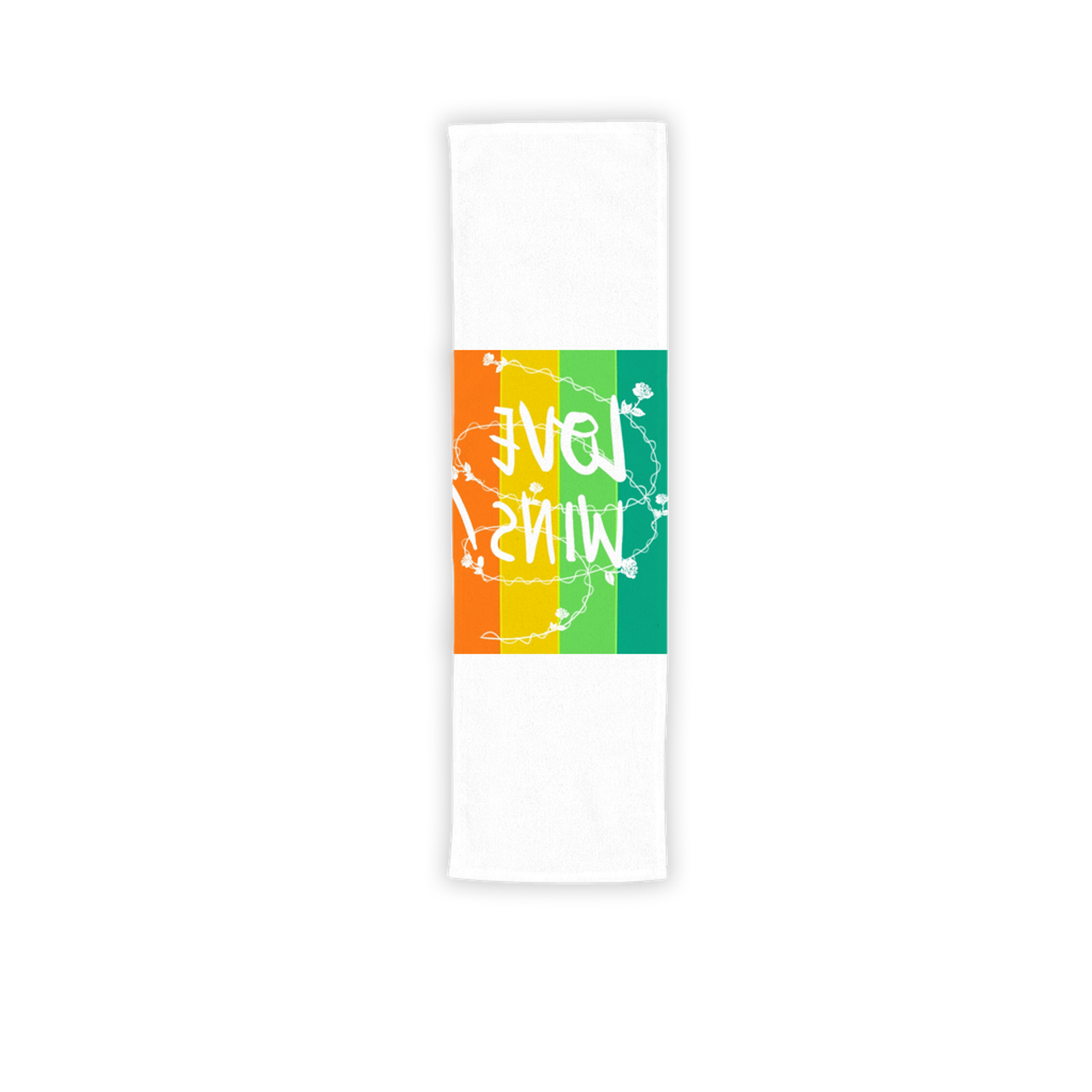 Love Wins Sublimation Sport Towel