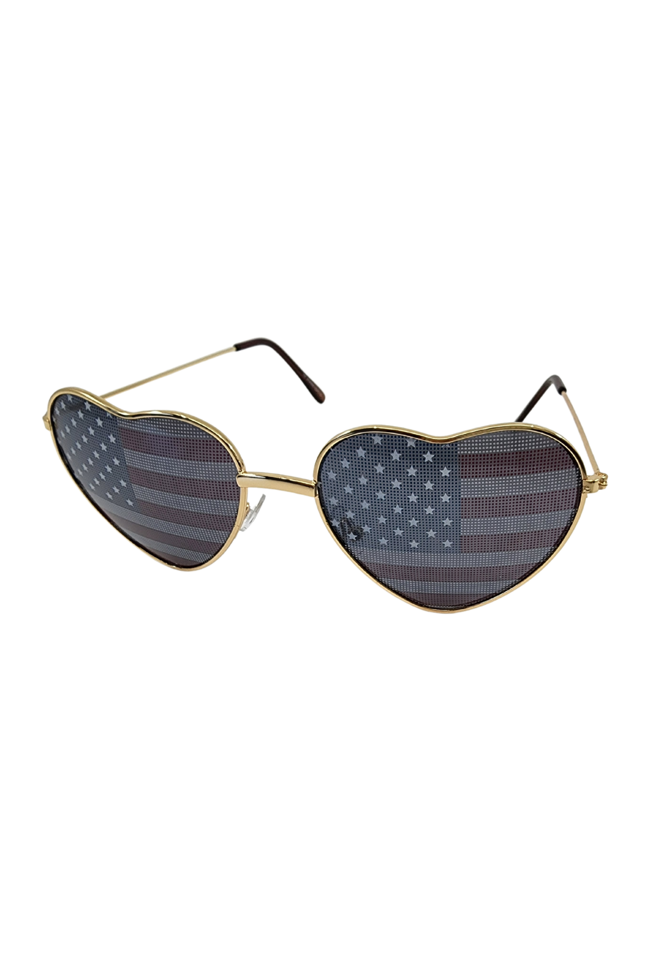 American Flag Heart Sunglasses