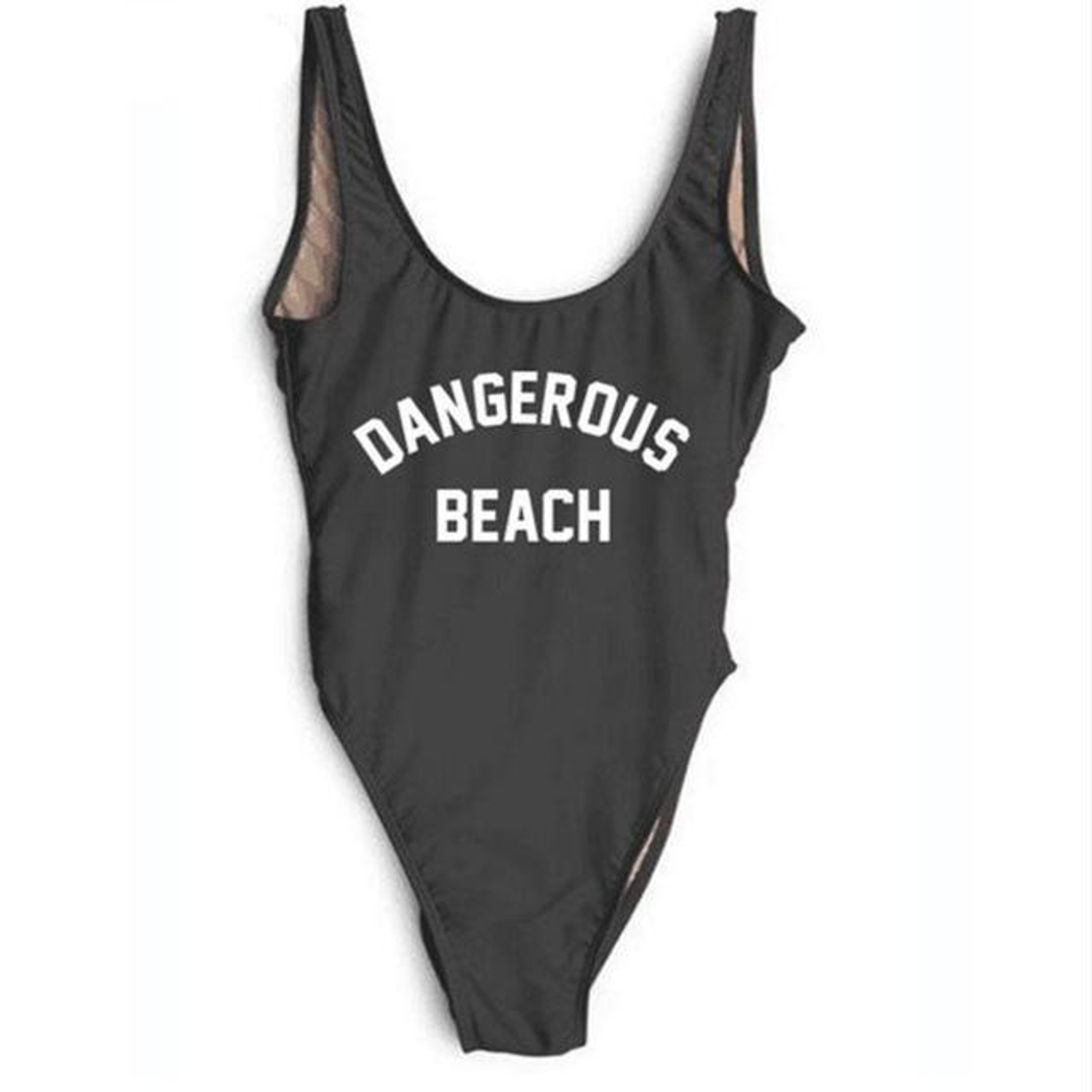 DANGEROUS BEACH One Piece Swimsuit