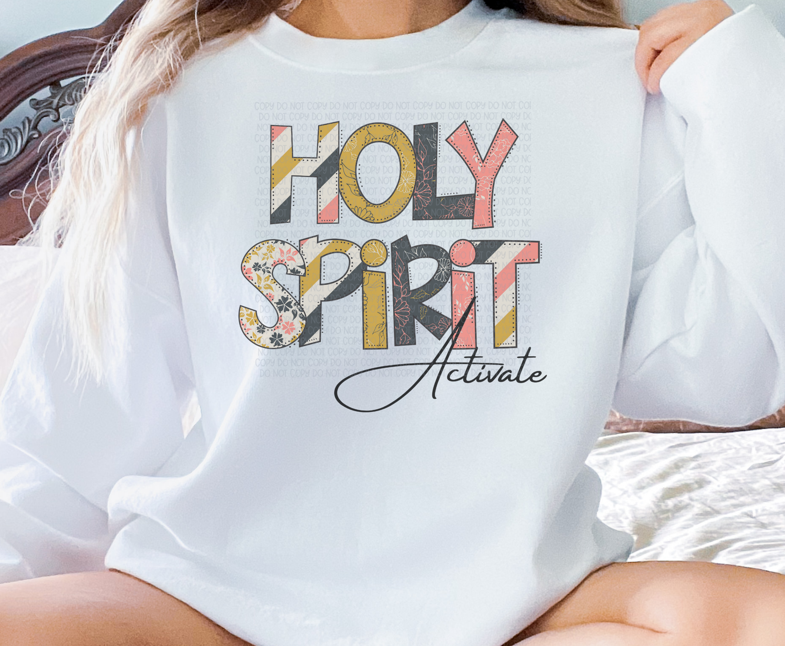 Holy Spirit Activate Crew Neck Sweatshirt