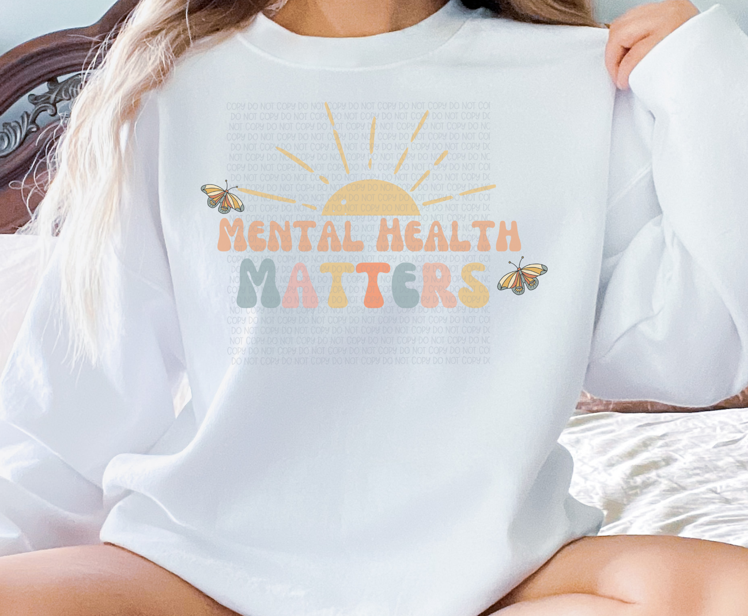 Mental Health Matters Crew Neck Sweatshirt