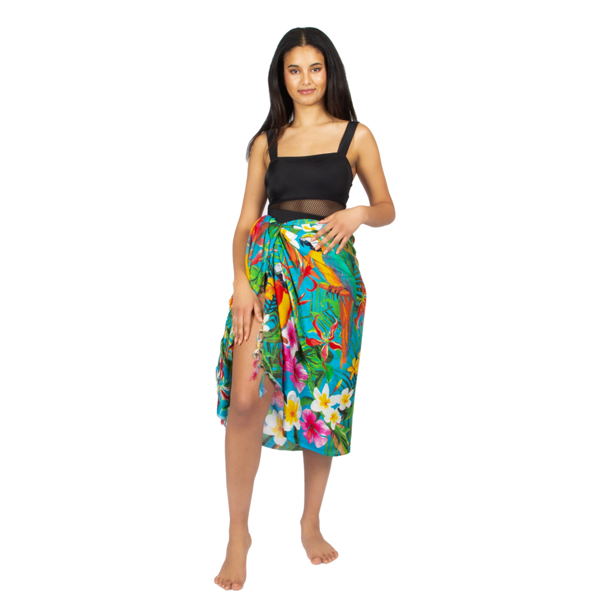 Parrot Print Sarong