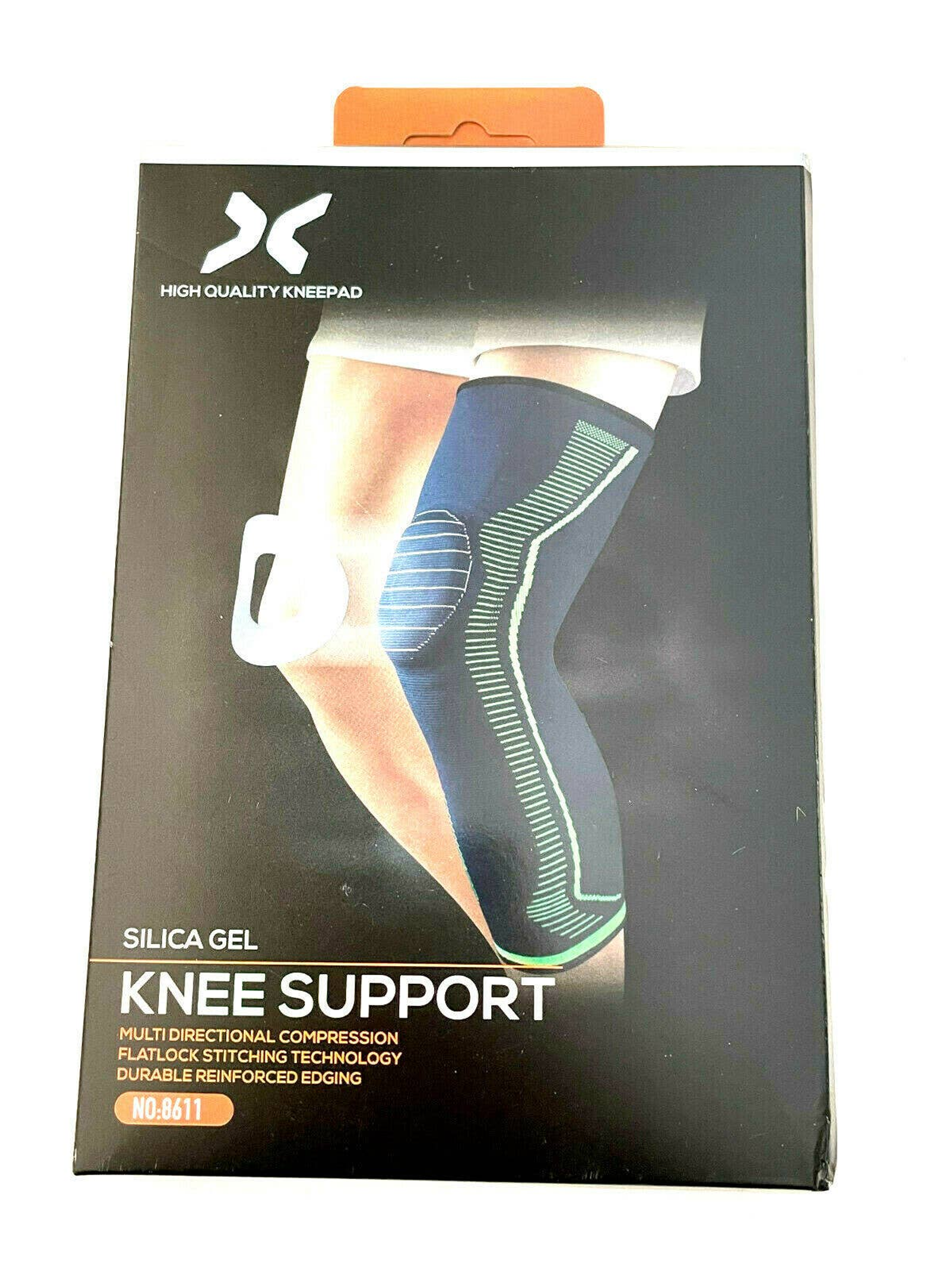 Multi Directional Compression Knee Brace Support Arthritis Pain Relief Running Silica Gel