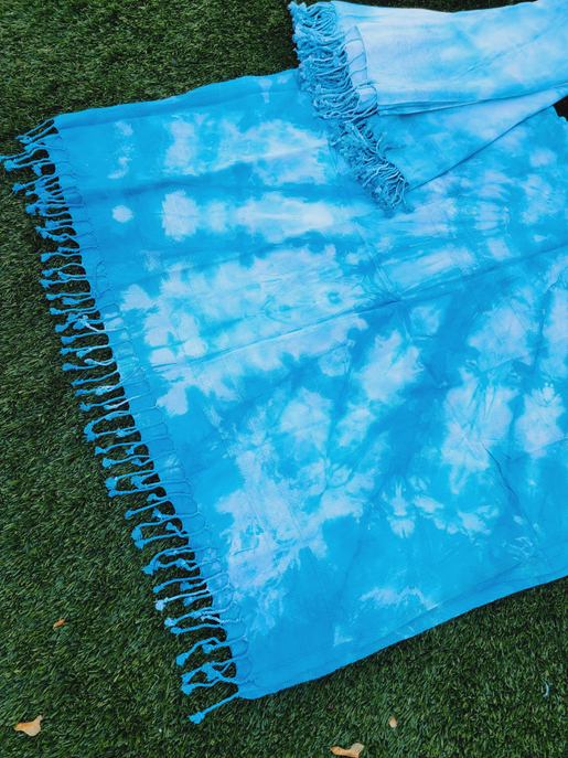 Tie Dye Beach/Bath Towel Easy Carry-Sand proof THIN