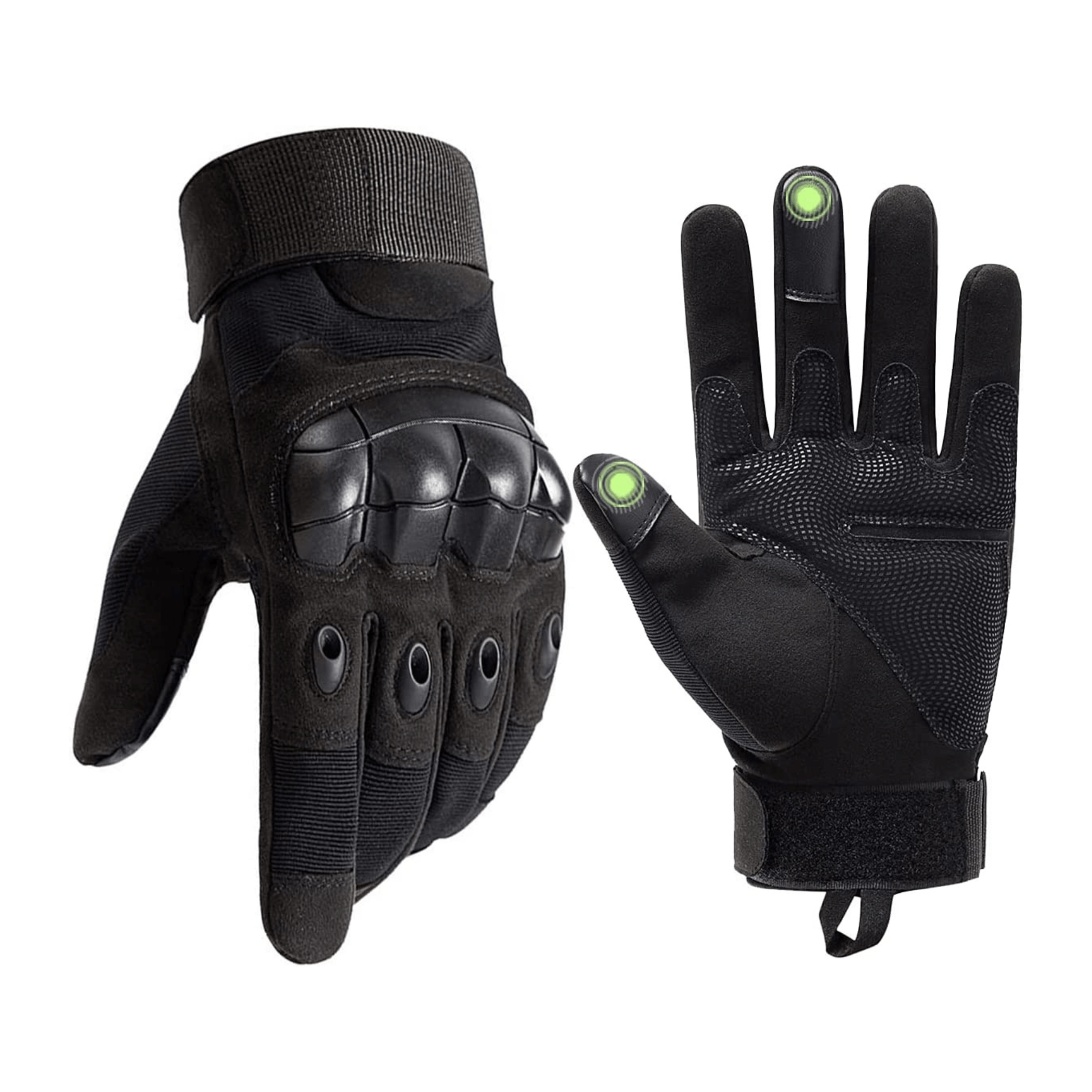 Tactical Military Airsoft Gloves for Outdoor Sports, Paintball, and Motorcycling with Touchscreen Fingertip Capability