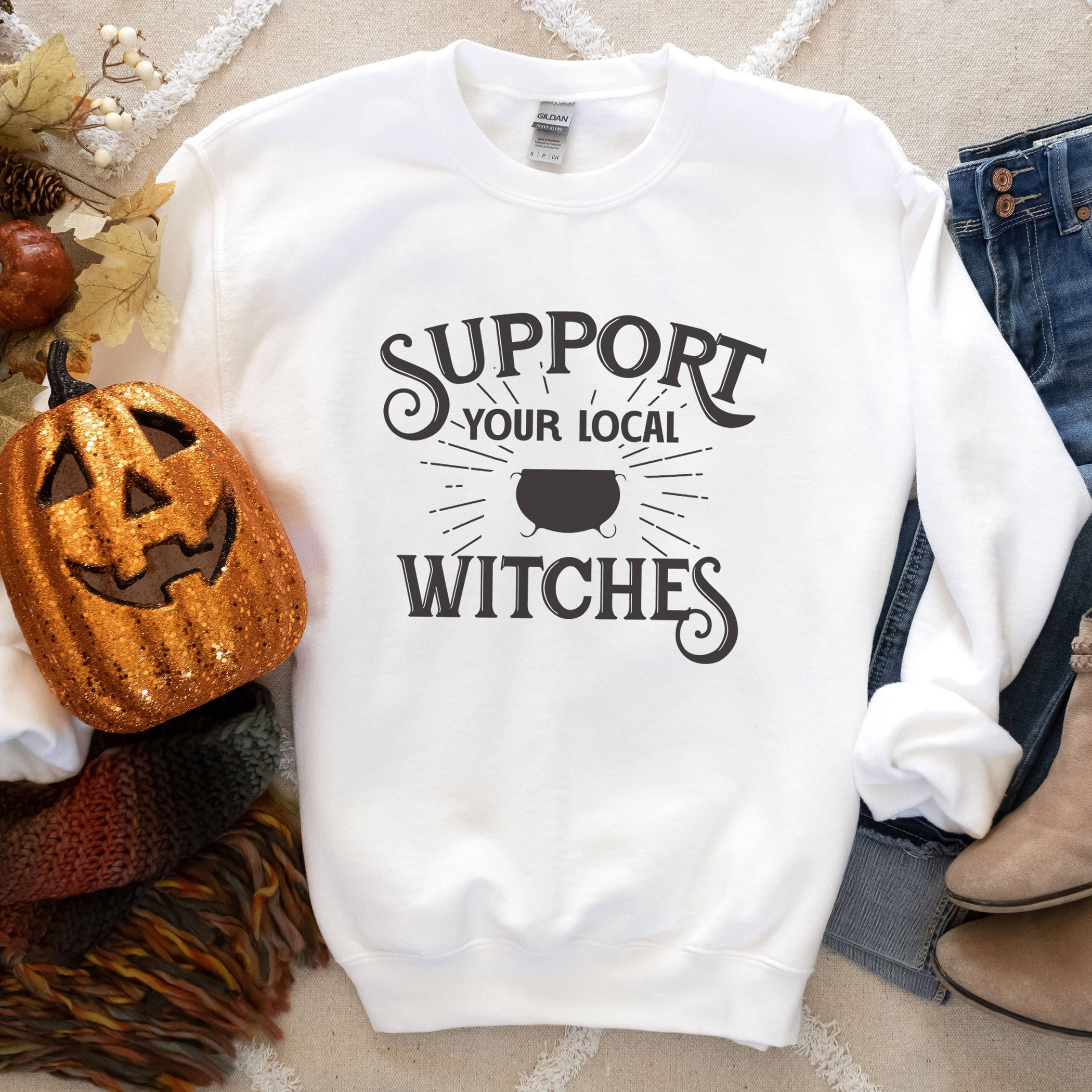 Witch Shirt/Vintage Halloween Shirt/Witchy Clothing