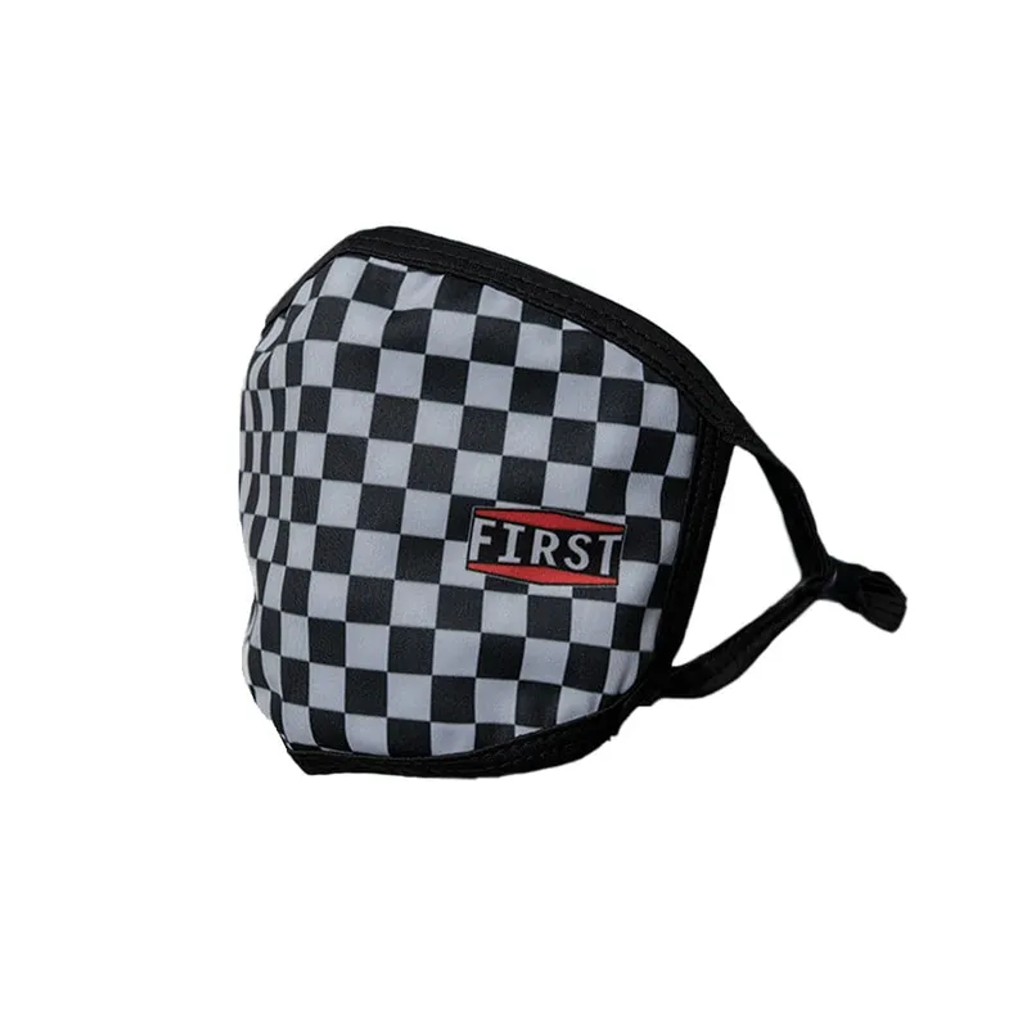 3-Ply Black/Gray Checkerboard Reusable Non-Medical Breathable & adjustable Ear Loops Face Masks