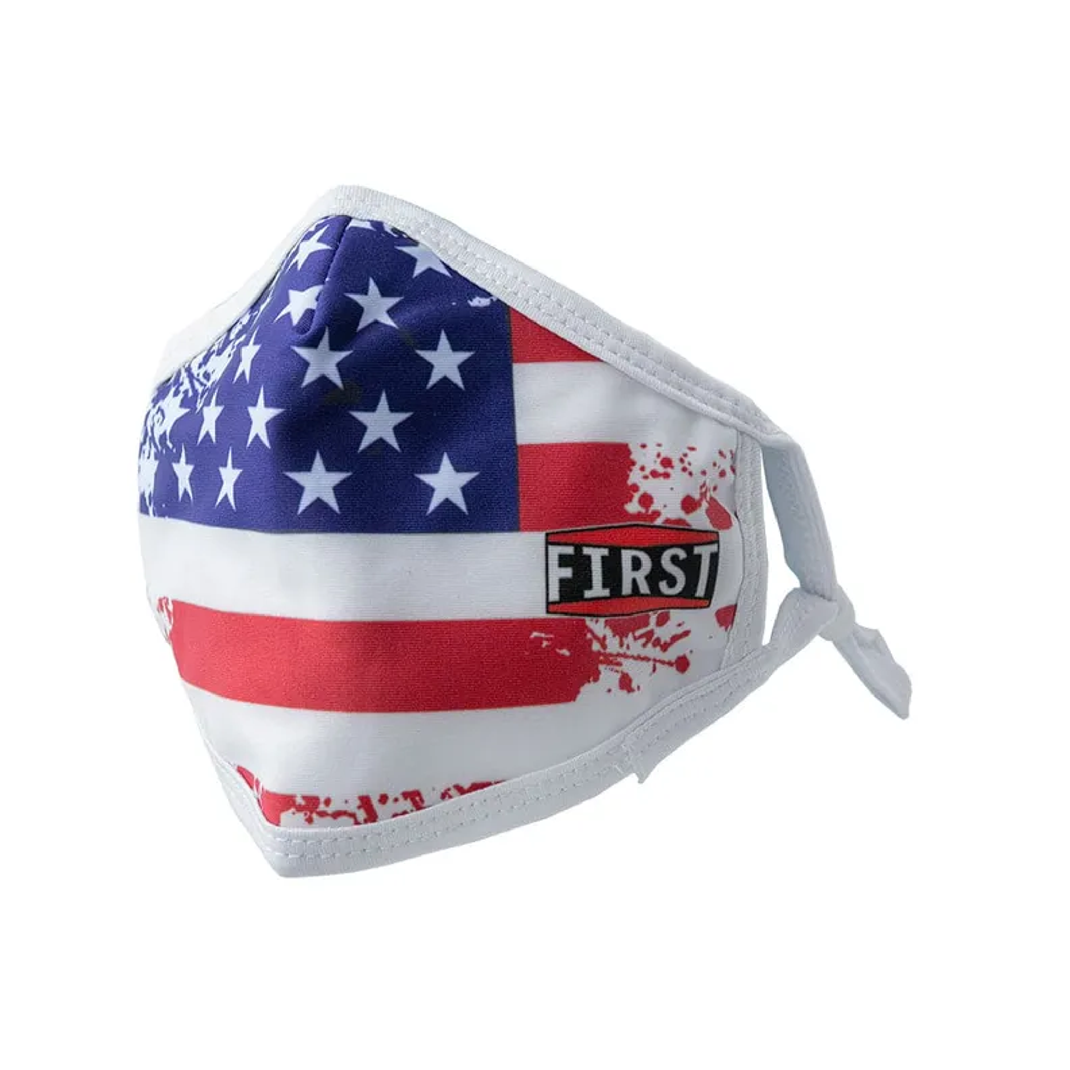 3-Ply USA Flag Reusable Non-Medical Breathable & adjustable Ear Loops Face Masks