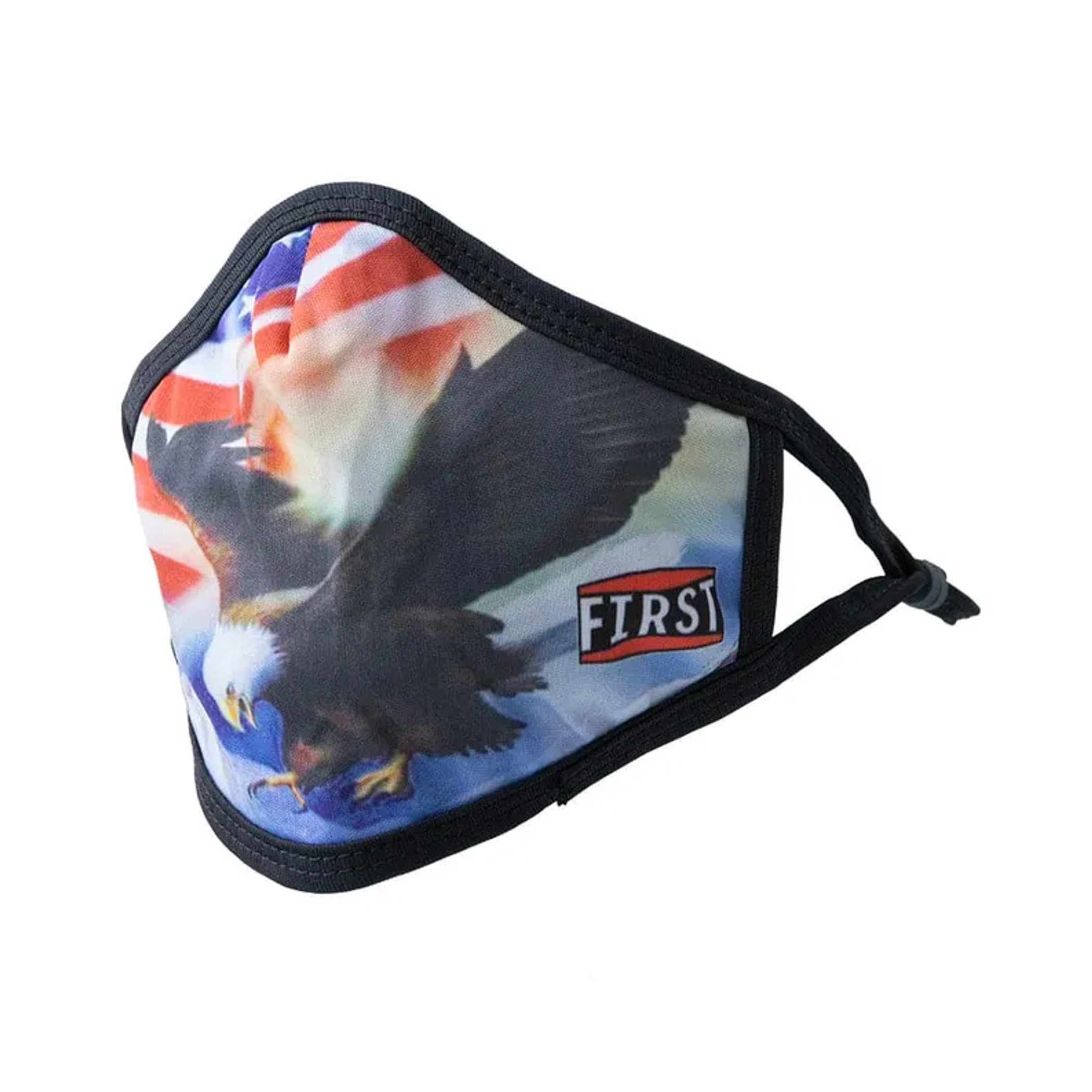 3-Ply USA Flag & Eagle Reusable Non-Medical Breathable & adjustable Ear Loops Face Masks