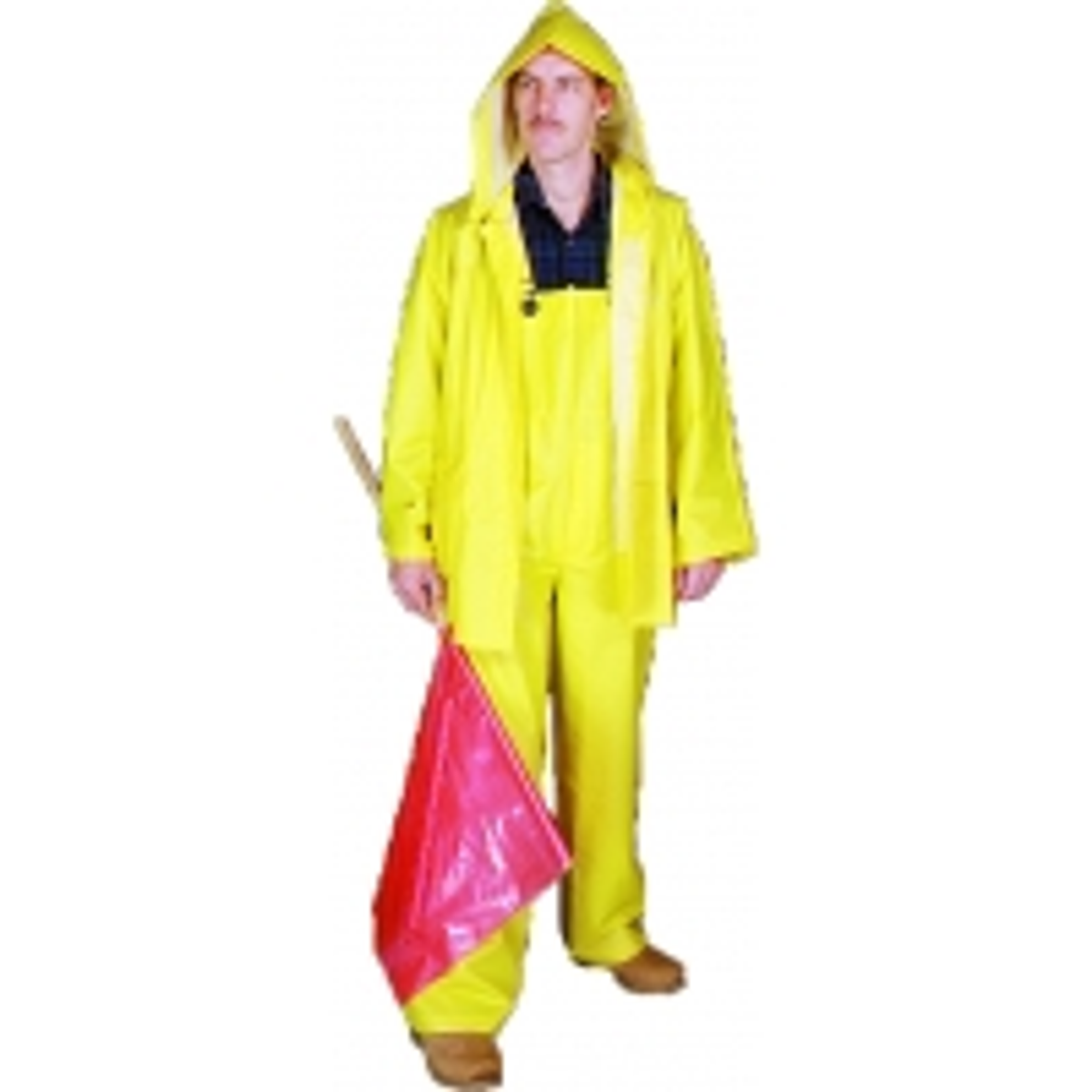 PVC/Polyester 3 Piece Rainsuit, 0.35 mm,