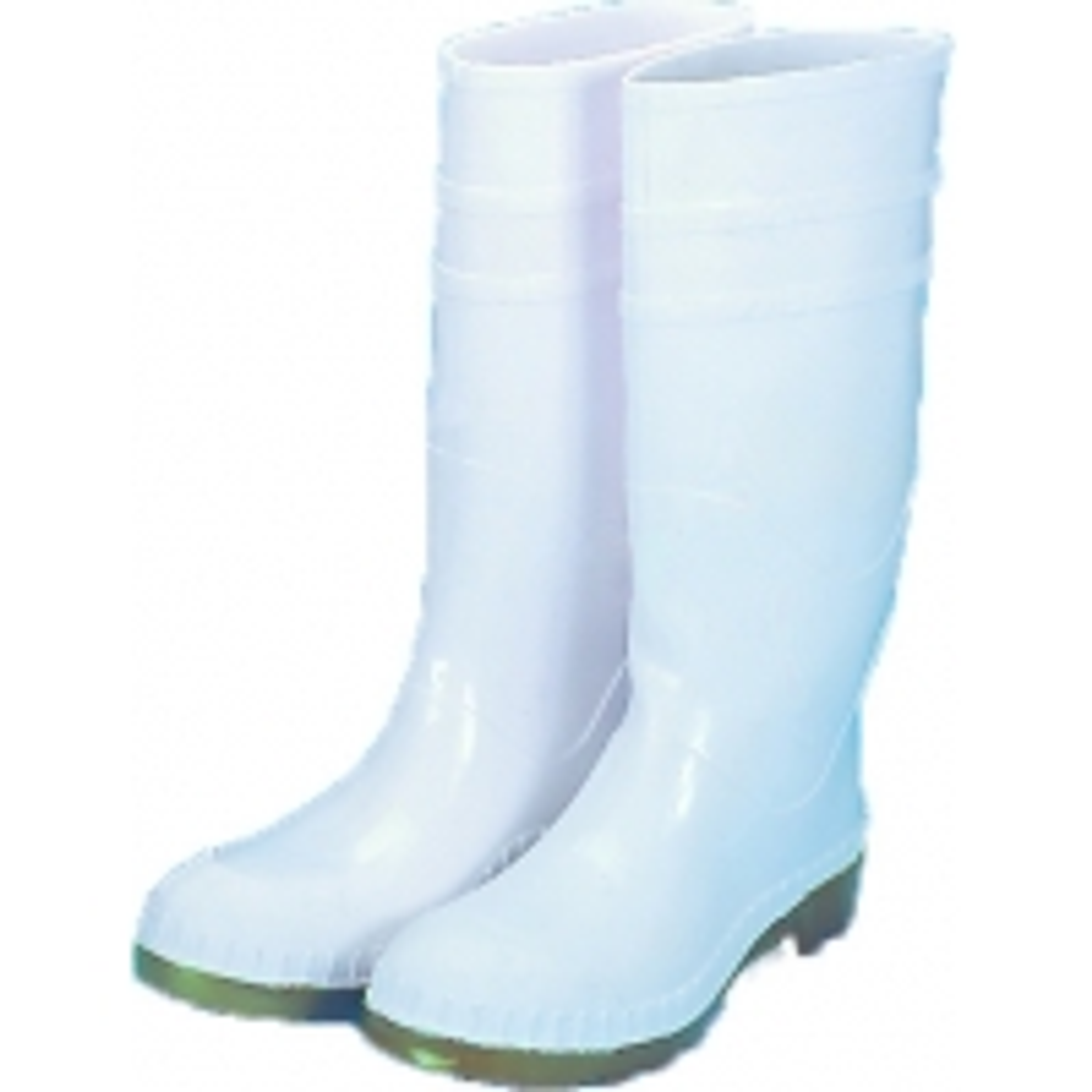 PVC Work Boot Over The Sock, 16", Whit