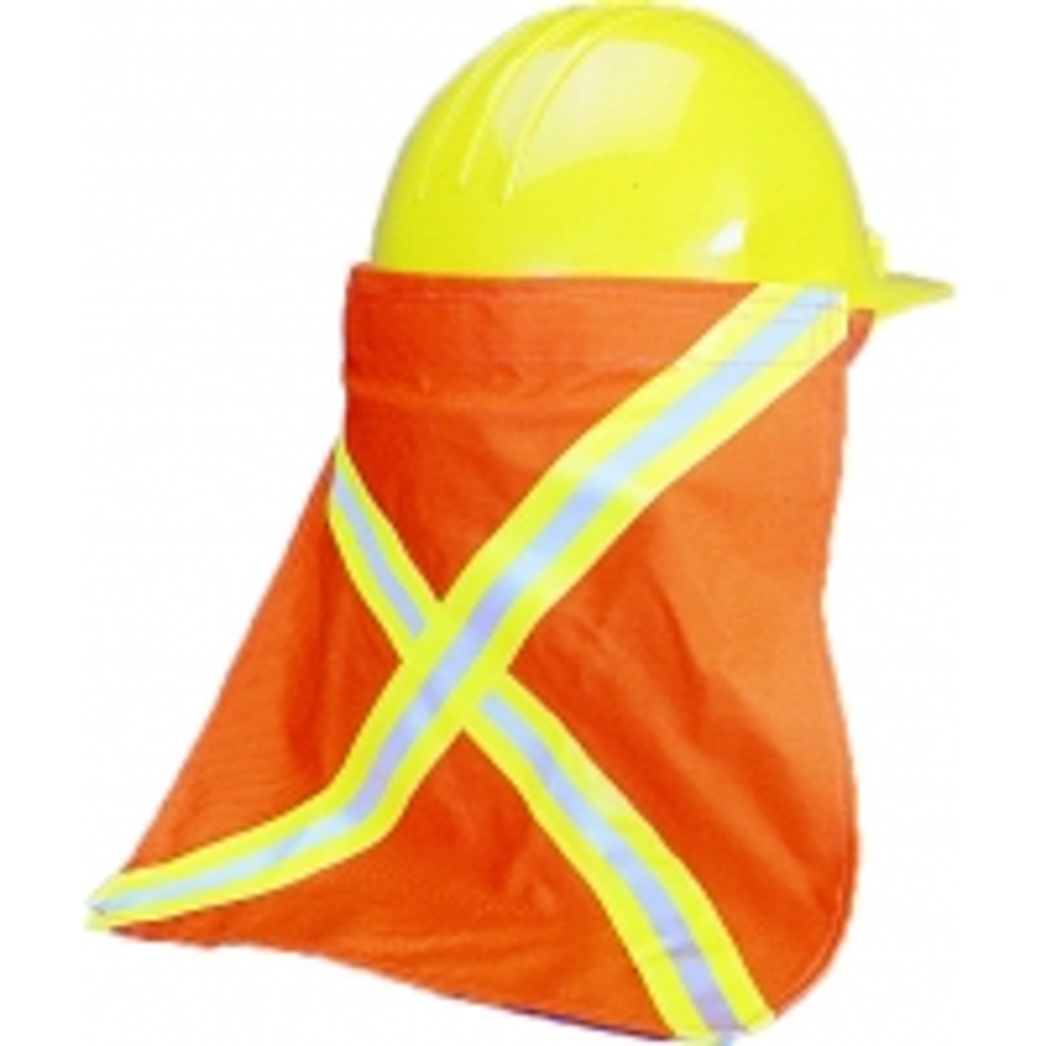 High Visibility Nape Protector with 1/2"