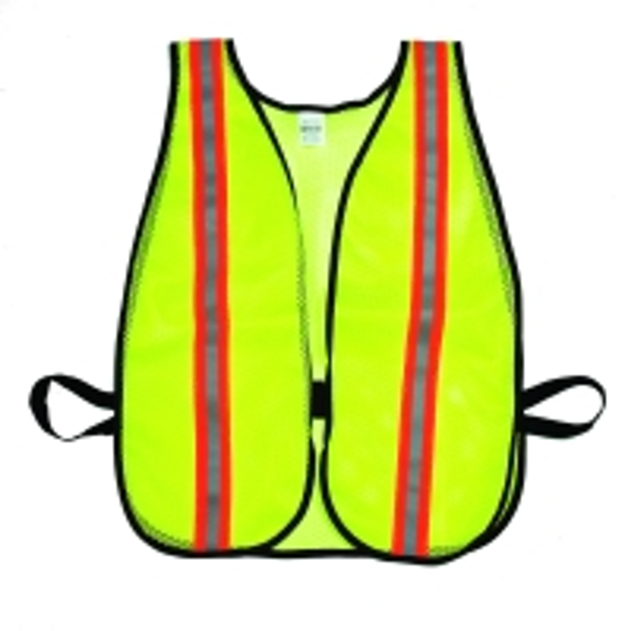 High Visibility Soft Mesh Safety Vest wi