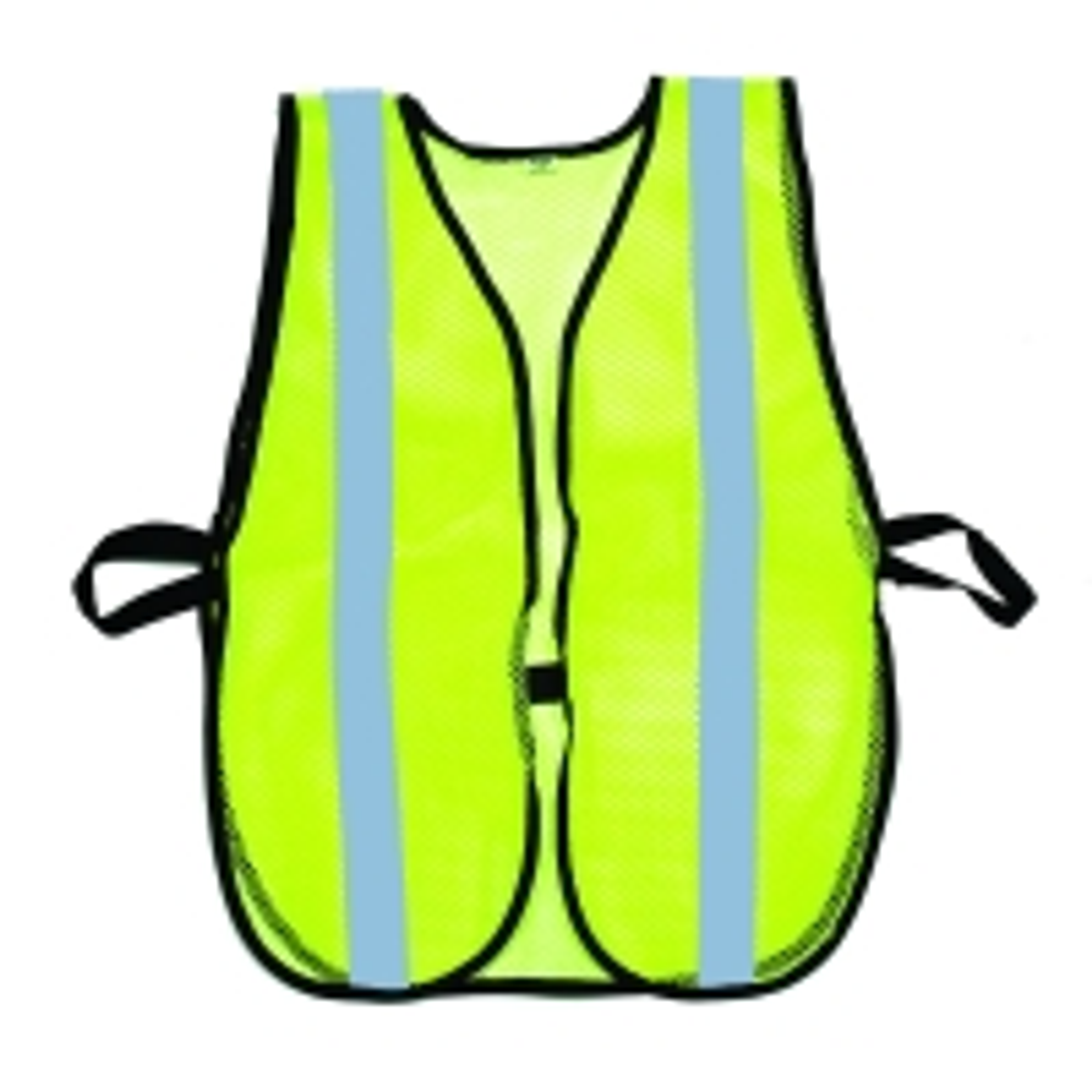 High Visibility Soft Mesh Safety Vest wi