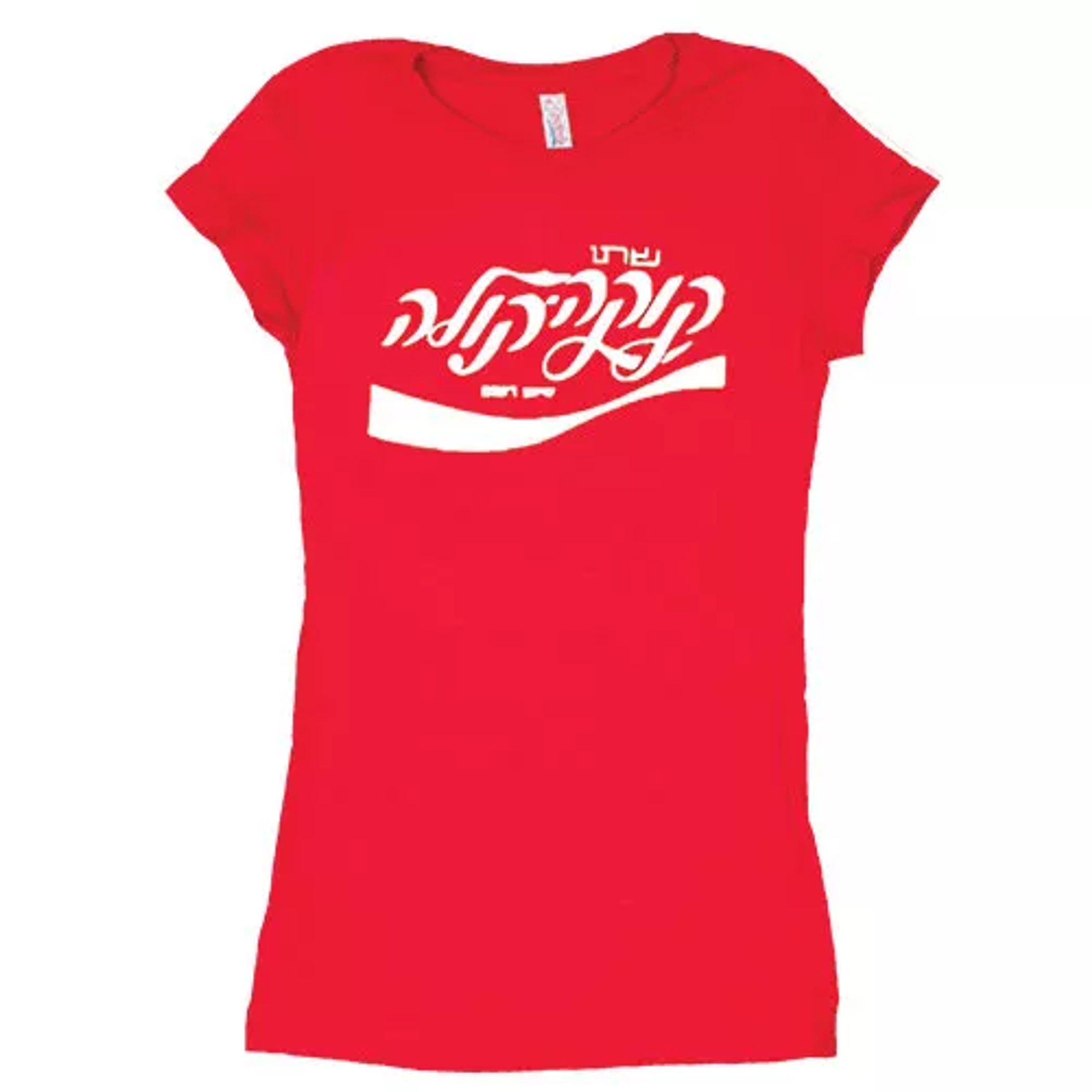 Women's Cotton Tee Coca Cola - Red Small