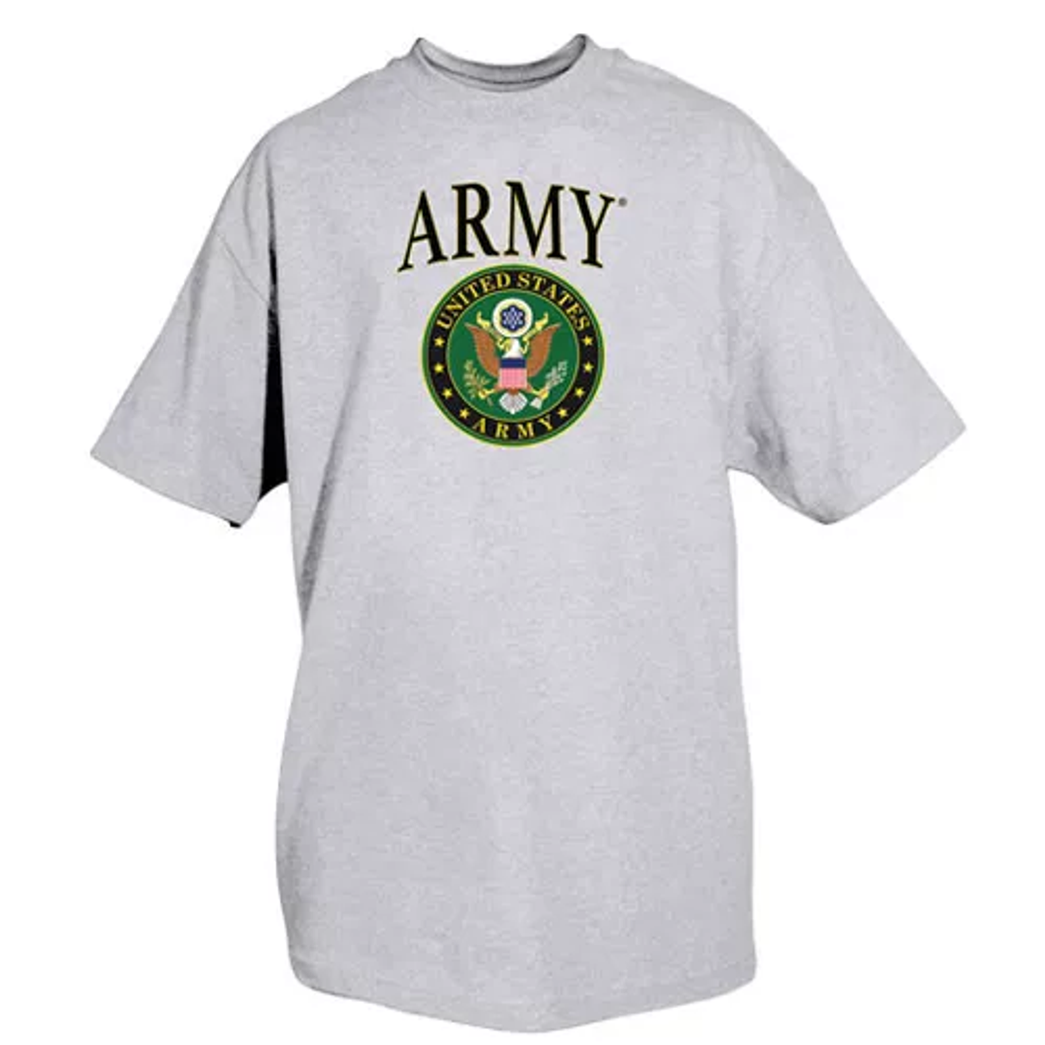 Army T-Shirt, Heather Grey -Small