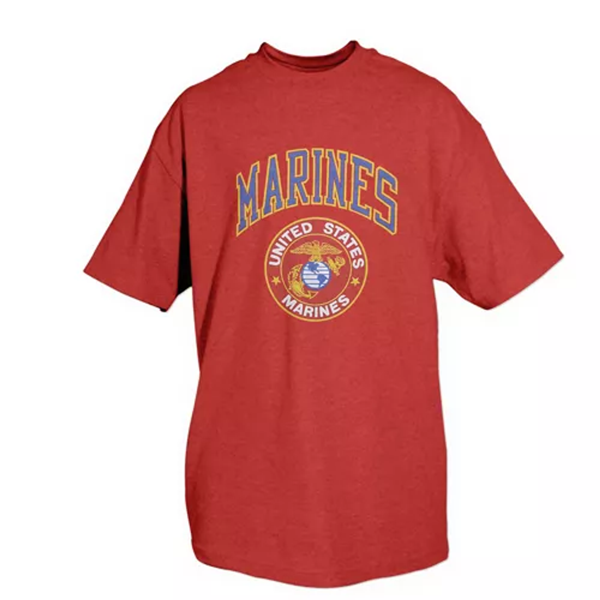 Marines T-Shirt, Red-Small