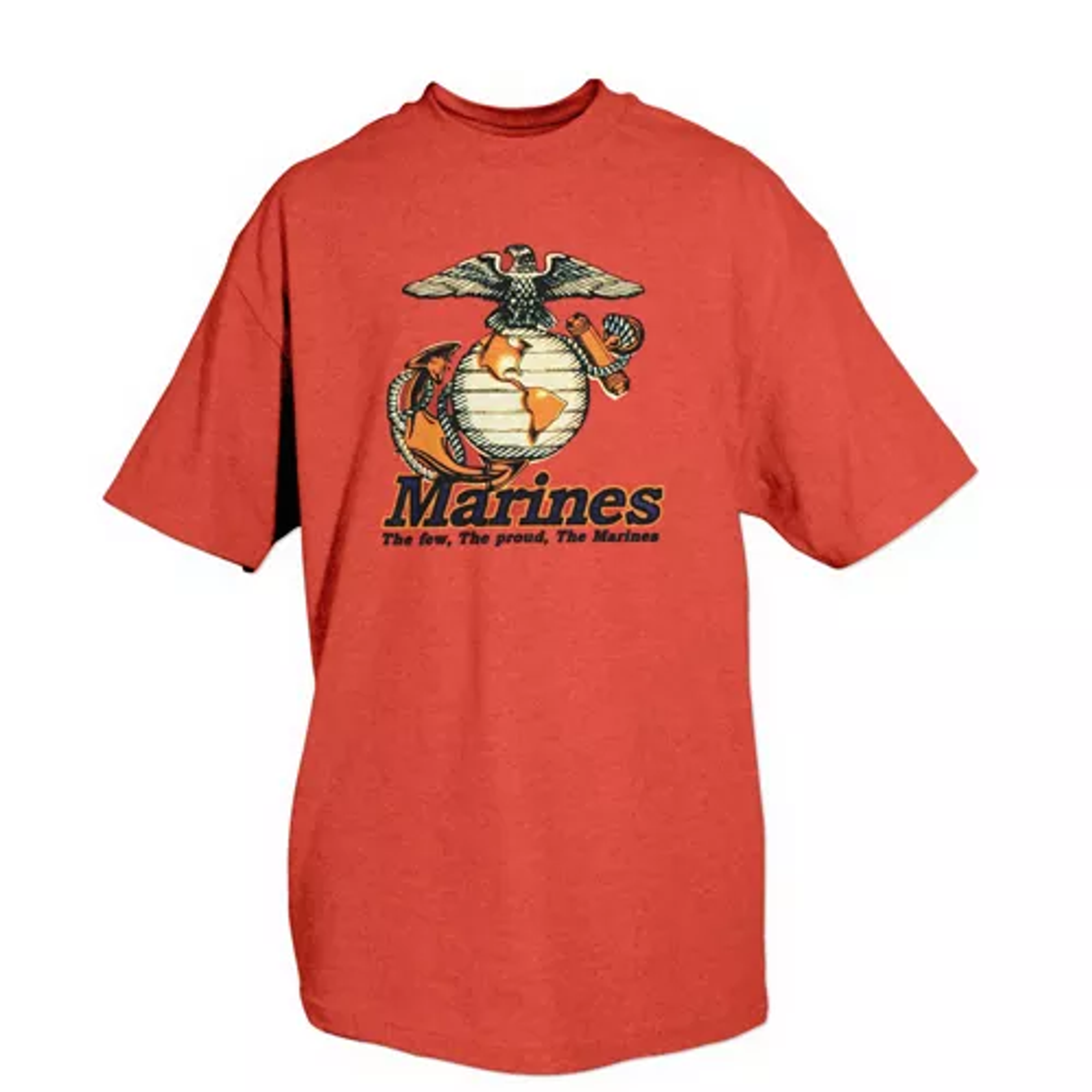 Marines-The Few The Proud T-Shirt Red Small