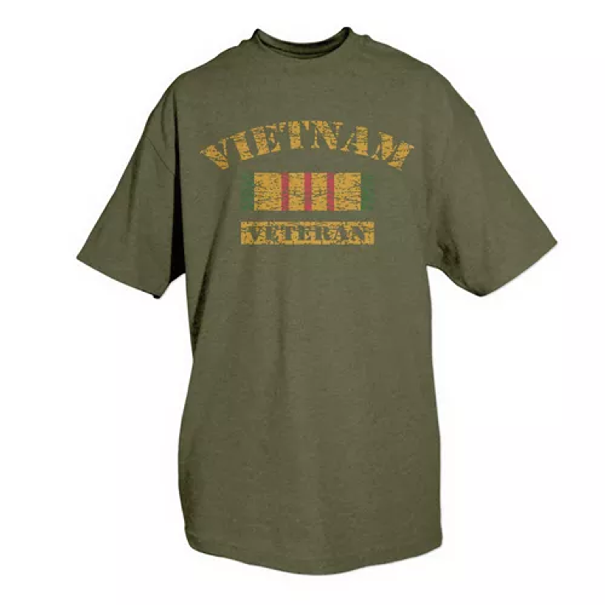 Vietnam Veteran T-Shirt Olive Drab - Small