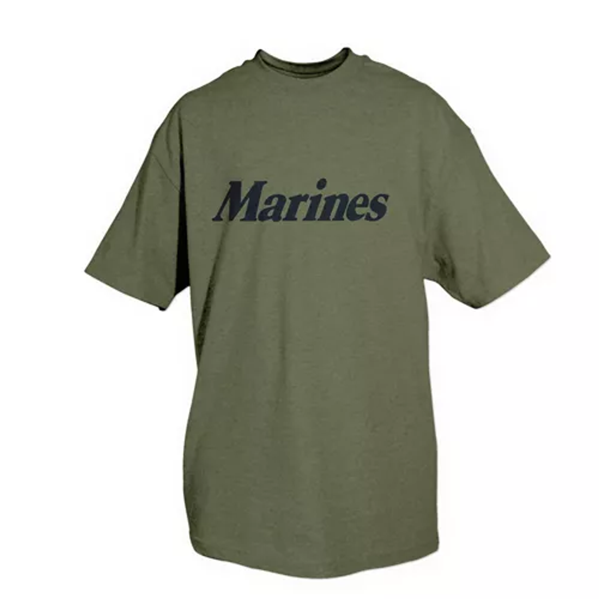 Marines Olive Drab T Shirt- Small