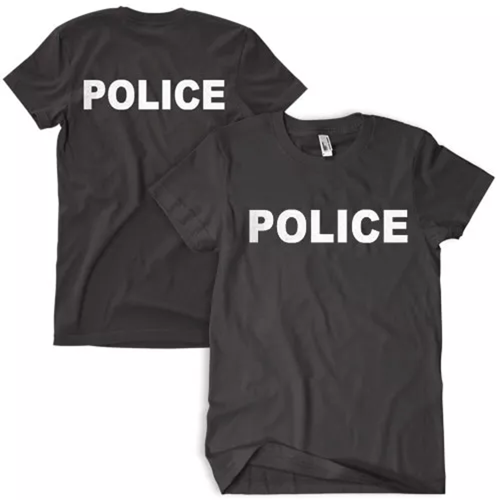 Police T-Shirt Black - Small