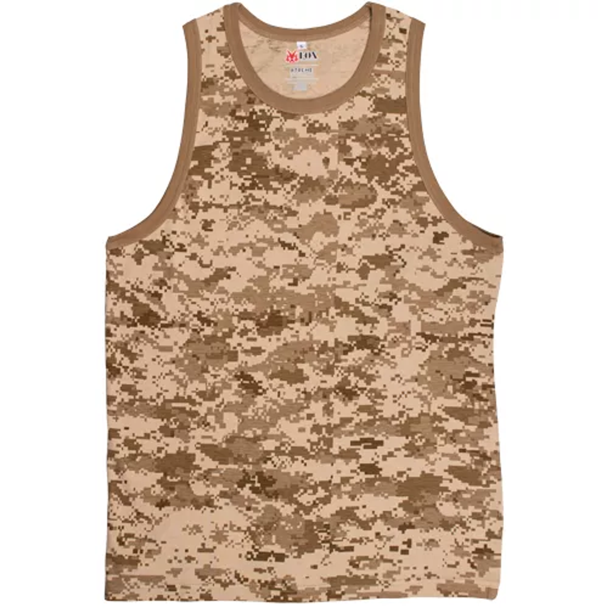 Mens Tank Top Digital Desert Small