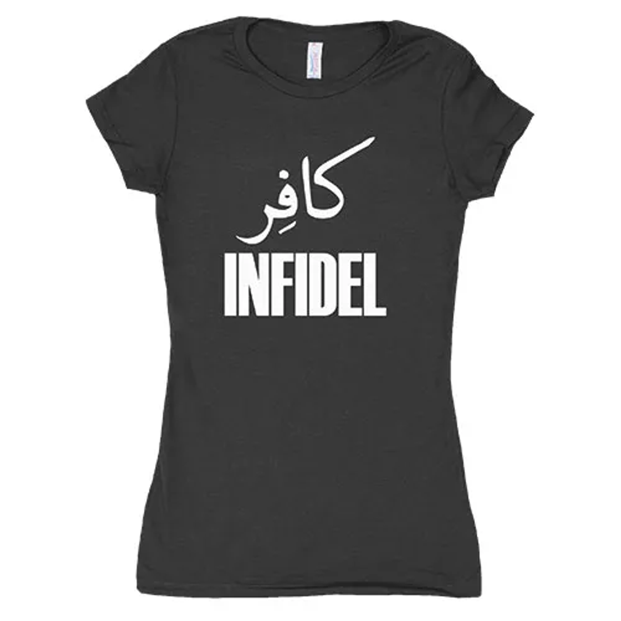 Women's Cotton Tee Infidel - Black Small