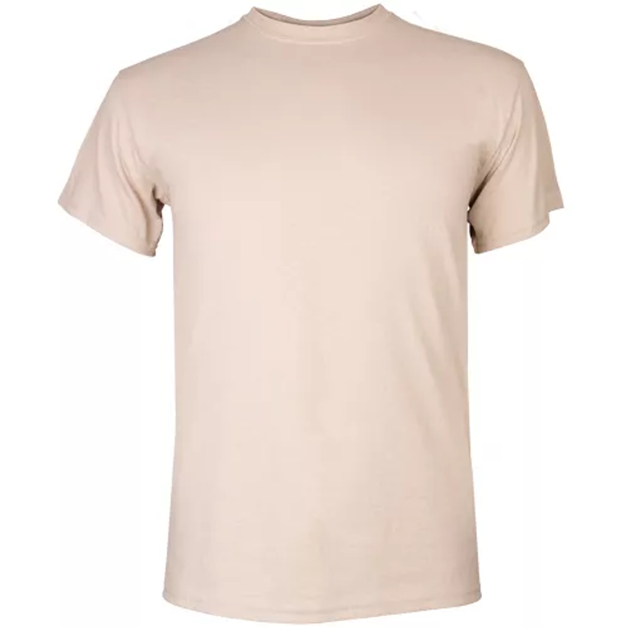 Men's Short Sleeve T-Shirt Sand Small