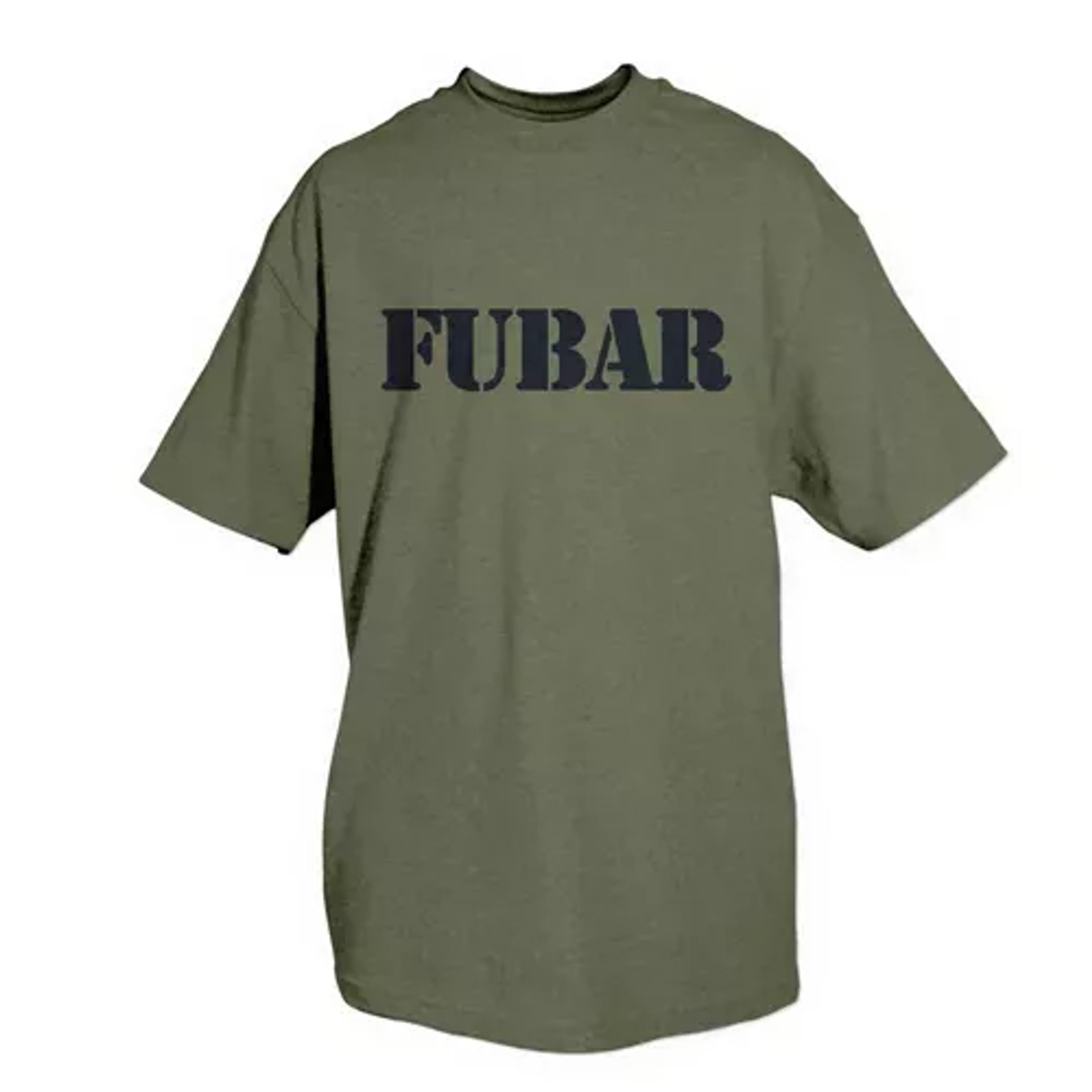 Fubar Olive Drab T-Shirt, Small