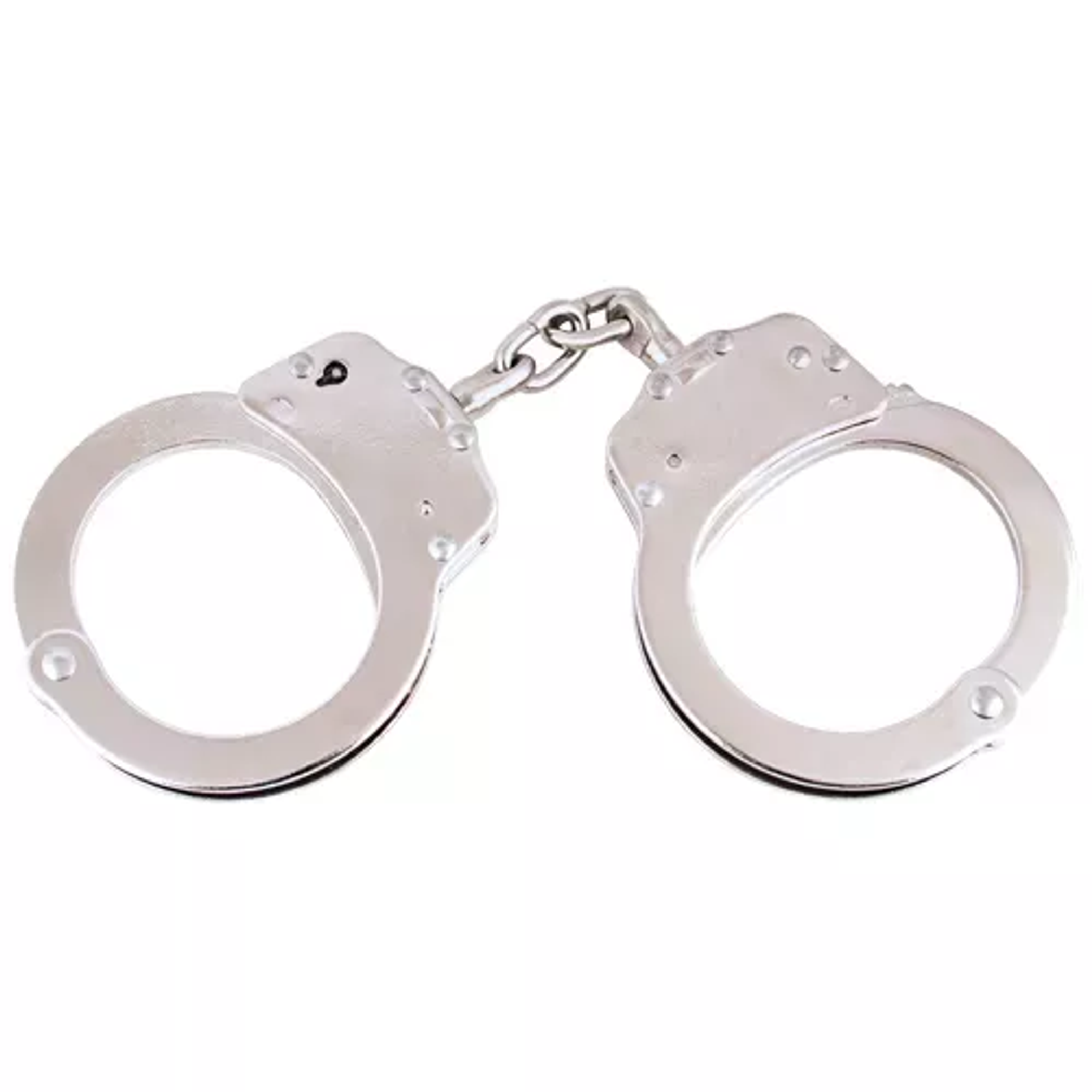 Professional Double-Lock Handcuffs - Nickel