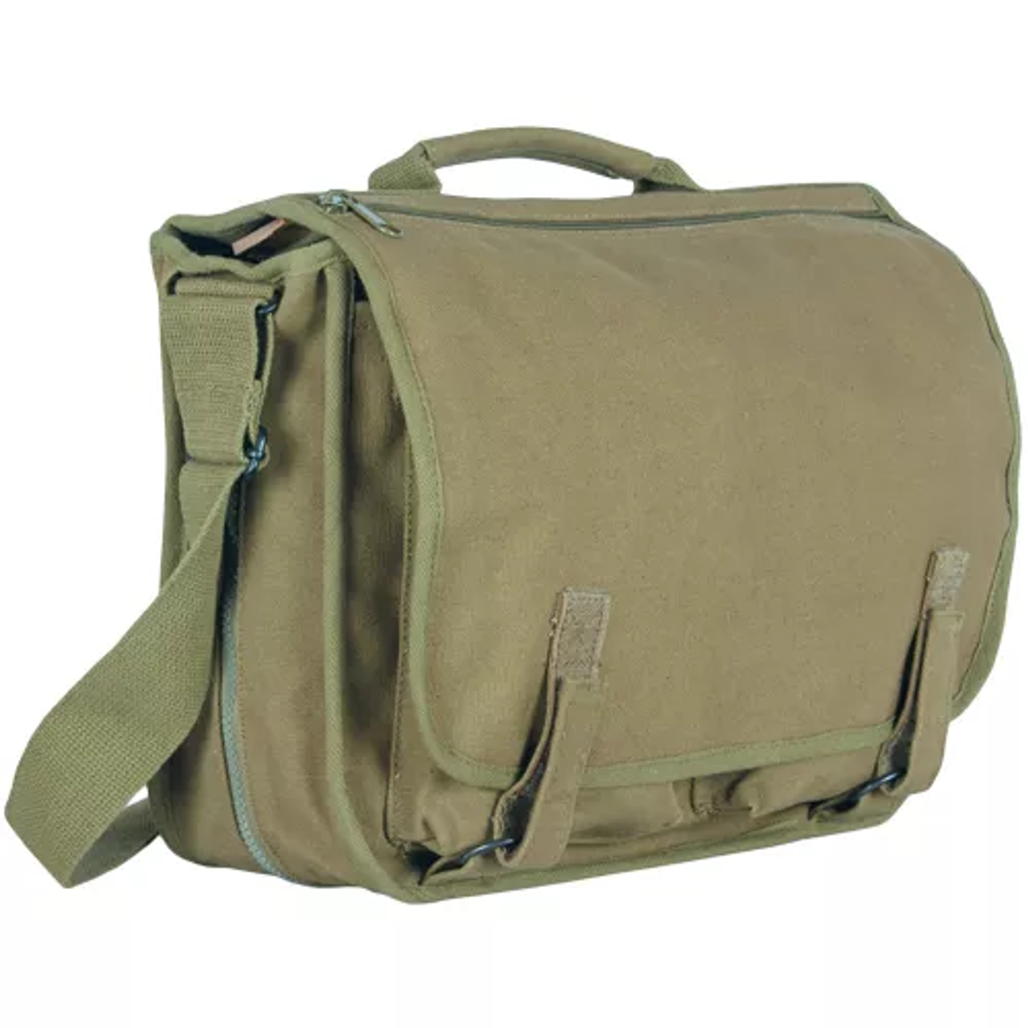 Danish School Bag - Olive Drab