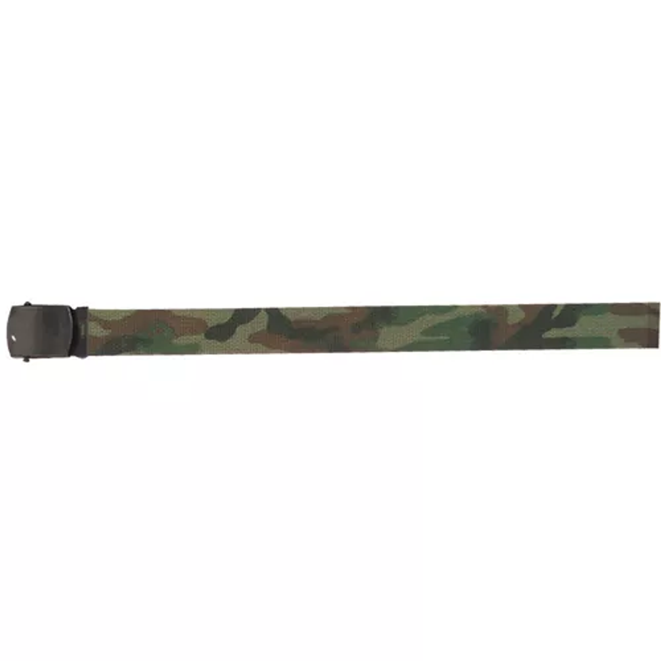 44" Roller Web Belt, 12 Pack Black Buckle - Olive Drab Camoflauge