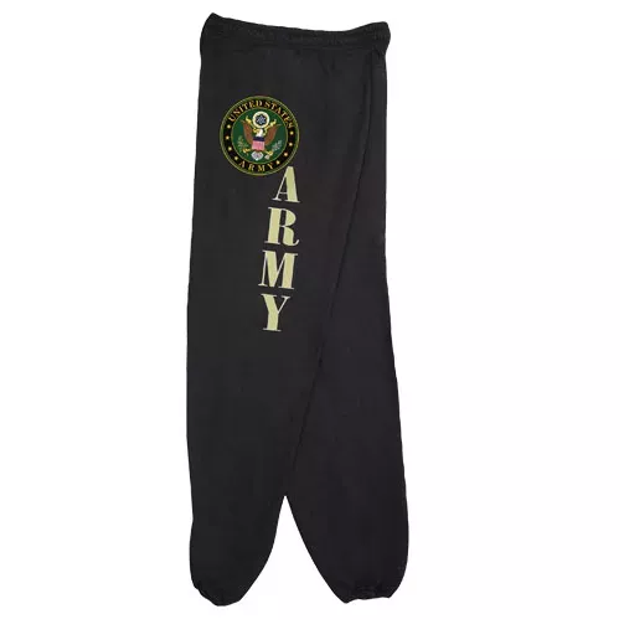 Army Logo Mens Sweatpant Black - Small