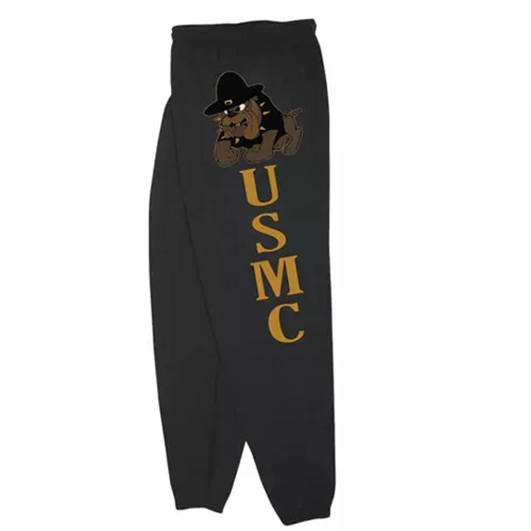 Marines Bulldog Mens Sweatpant Black - Small