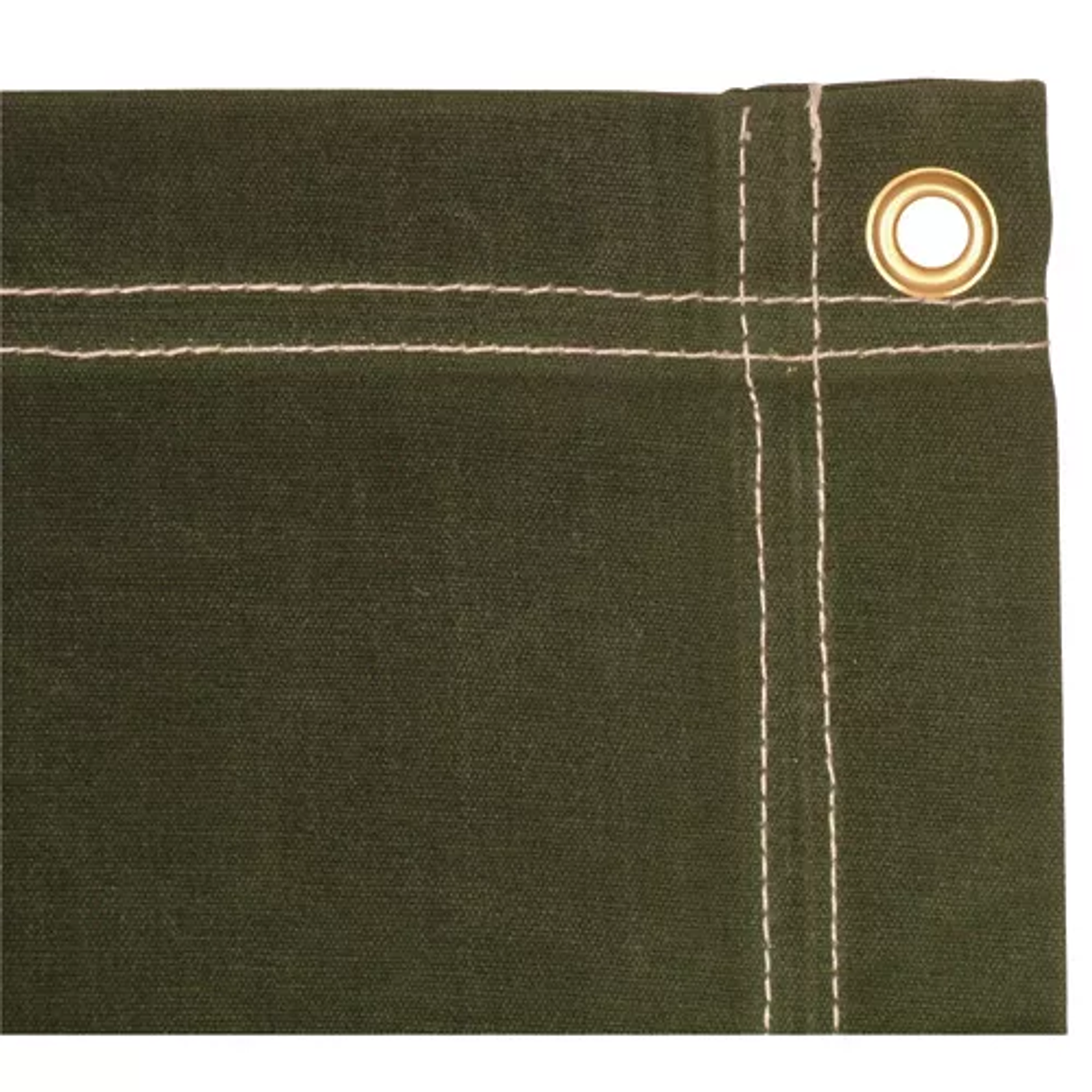 Canvas Tarp - 10' X 16' - Olive Drab