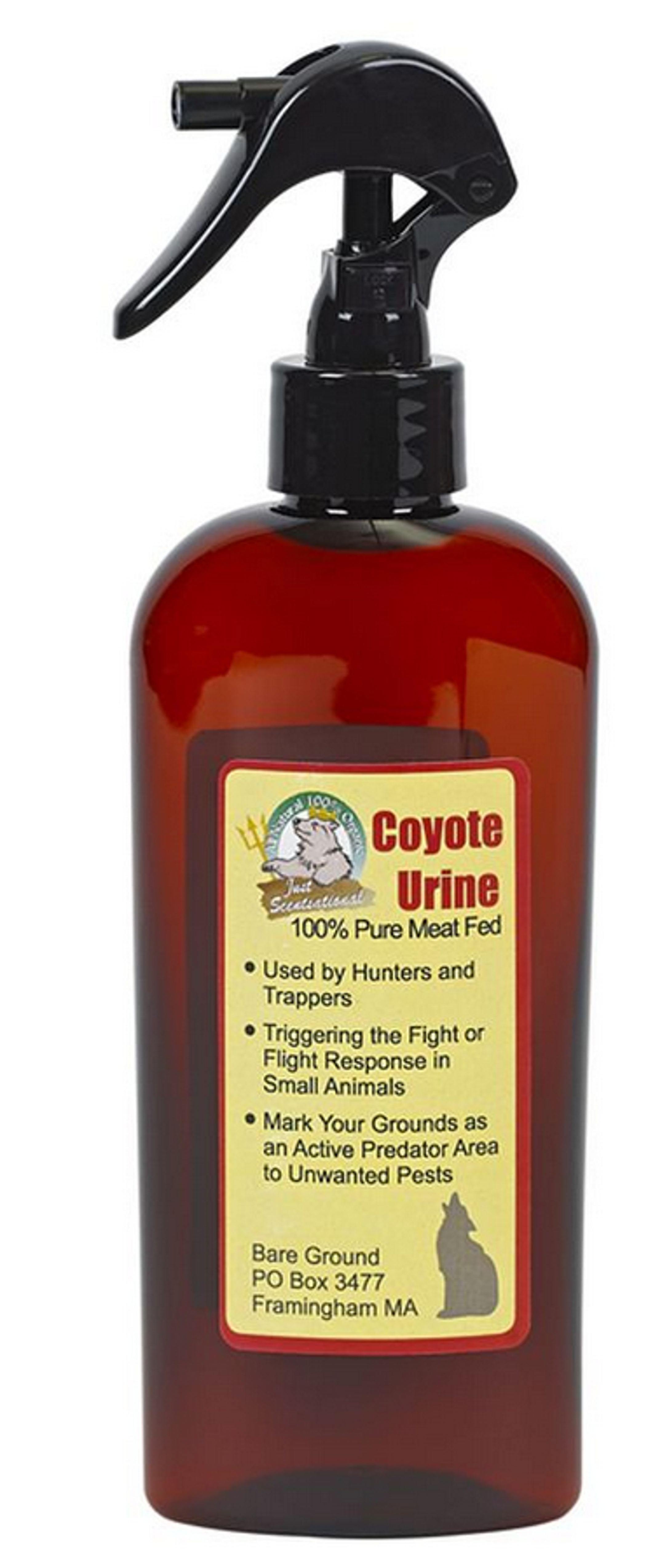 Just Scentsational Coyote Urine Predator Scent 8 oz in Trigger Sprayer