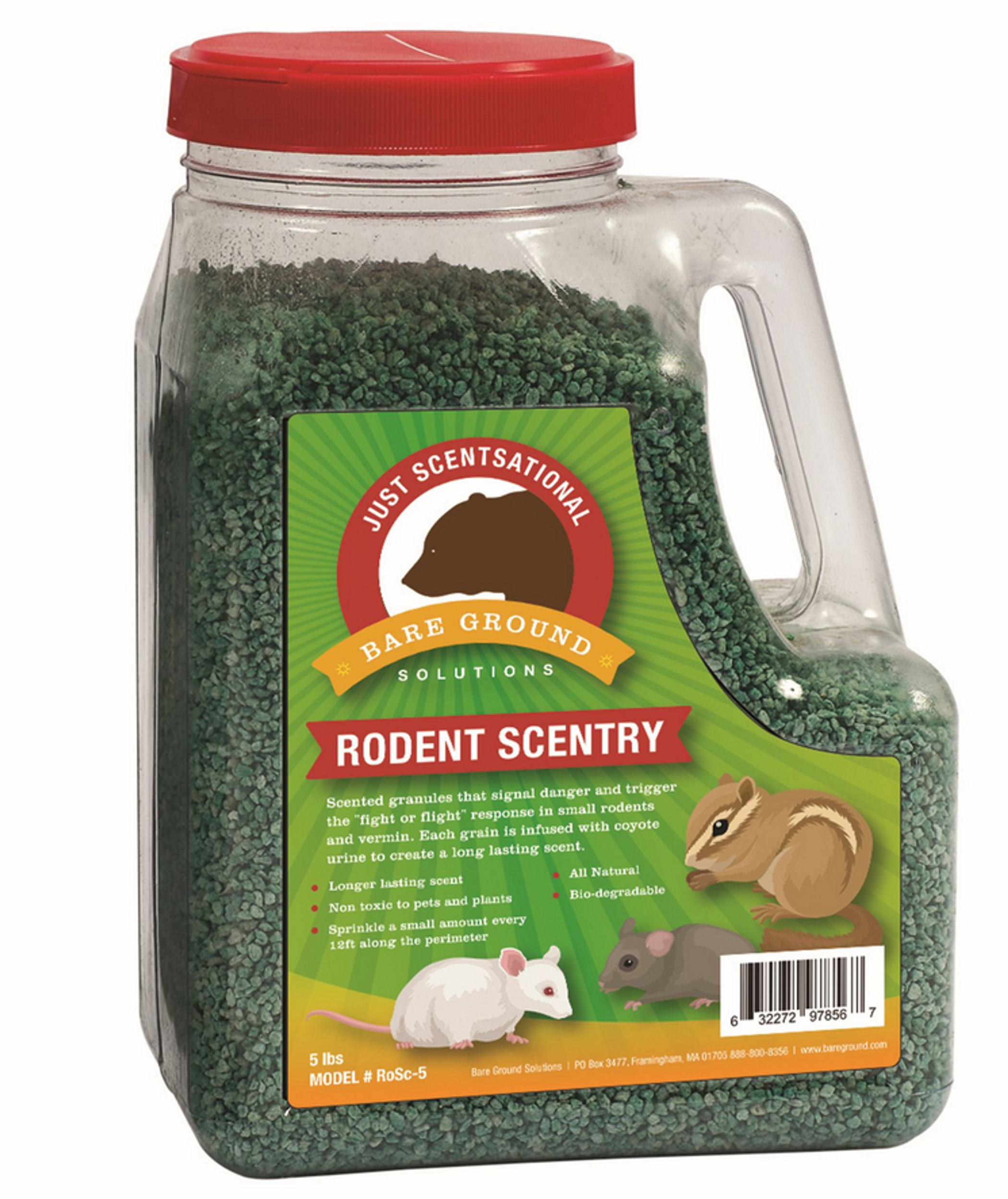 Just Scentsational Rodent Scentry 4lb jug